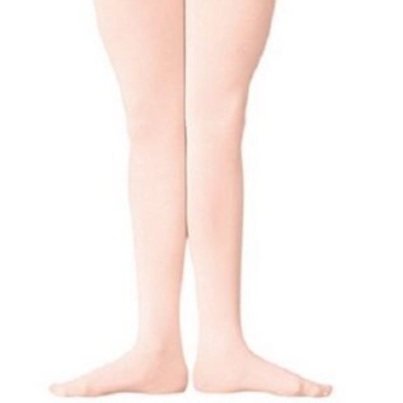 2 Pack Capezio 14 Women Size Medium European Pink Hold and Stretch Footed Tights - Picture 1 of 1